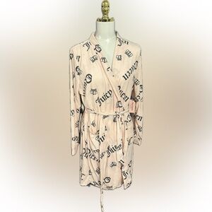 Juicy Couture Pink Bathrobe Size L/XL